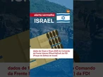 Entre 13 e 19 de junho de 2025, Israel registrou 13.732 alertas de mísseis