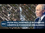 PUTINS KRIEG – Donbass-Offensive: Russland will Pokrowsk um jeden Preis erobern