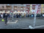 Corteo pro Gaza sulla Prenestina a Roma, i manifestanti cantano "Bella ciao"