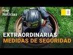 DISPOSITIVO de SEGURIDAD INTEGRAL por la visita de LEÓN XIV | RTVE Noticias