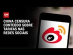 China começa a censurar conteúdo sobre tarifas impostas por Trump nas redes sociais | CNN 360°