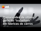Robôs na indústria: humanoides 'trabalham' em fábricas desenvolvendo automóveis | O Impensável