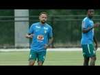 Com Neymar e sem Alisson, Brasil treina para enfrentar Escócia na Copa | AFP