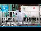 RD Congo : pour les patients amputés, des prothèses fabriquées grâce à la 3D • FRANCE 24