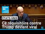 Le réquisitoire de Claude Malhuret contre Donald Trump devient viral • FRANCE 24