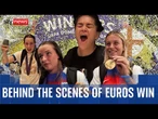 Tears, pizza and gold medals: behind the scenes of Lionesses' win