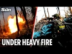 Bombs rain down as Ukraine troops storm Russian positions in daring frontline mission