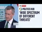 Minister challenged on 'wartime scenario' meaning