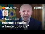 Lula tenta desmanchar ideia de que Brics é contra parceiros ocidentais, diz Jamil Chade