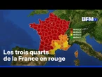 Canicule: 72 départements en vigilance rouge jeudi, du jamais-vu
