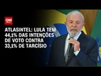 Sem Bolsonaro, Lula tem vantagem contra Tarcísio, diz Atlas | BASTIDORES CNN