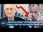MERZ: „Als Kanzler macht er viel falsch!“ Forsa-Chef rechnet gnadenlos mit Merz ab!