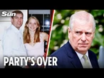 Shamed Prince Andrew cancels lavish party for ex Sarah Ferguson as Epstein scandal engulfs him