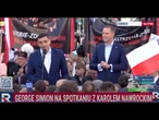 Zabrze łączy Polaków i Rumunów. Silny przekaz Nawrockiego i Simiona | Republika