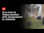 Trabalhadores fogem após armazém de grãos desabar nos EUA | CNN BRASIL