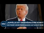 USA: "Auffällig ist" Ungewöhnlicher Schritt von Donald Trump! Große Überraschung auf Nahost-Reise