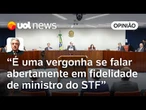Próximo ministro do STF tem que ser distante da política, diz Maierovitch: 'Fidelidade não existe'