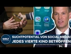 BUNDESTAG: Starkes Suchtpotential für Kinder und Jugendliche! Social Media in die Schranken weisen