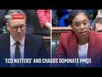 Starmer and Badenoch exchange barbs over Chagos deal and GB Energy