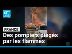 France : deux pompiers décèdent en combattant un incendie en Gironde • FRANCE 24