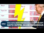 NATO-GIPFEL IN ANKARA: Sprit-Preis-Schock nach Eskalation im Iran-Krieg | Donald Trump provoziert