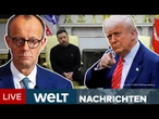 KANZLER BEI TRUMP: Zoll-Zank, Ukraine-Krieg - Merz hat keine Angst vor dem Selenskyj-Stuhl | LIVE