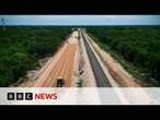 Tren Maya: Mexico's Yucatán railway project ‘horrifies’ environmentalists – BBC News