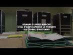 Marche e Valle d'Aosta aprono le tornate elettorali d'autunno