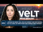 MEINE MEINUNG: Geplante Reformen von Merz - "Ich glaube, es wird eher der Herbst der Tränen“