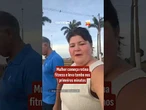 Mulher começa rotina fitness e leva tombo nos primeiros minutos