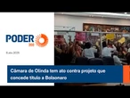 Câmara de Olinda tem ato contra projeto que concede título a Bolsonaro