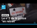Mort d'Albert Ojwang au Kenya : le numéro 2 de la police se "met en retrait" • FRANCE 24