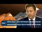 DEUTSCHLAND: Mehr Geld – und trotzdem kein Spielraum! Warum der Staat nicht profitieren kann