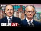 LIVE: German Chancellor Friedrich Merz meets Taoiseach Micheál Martin in Dublin