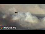 Aircraft working to fight new fire in Bell Canyon area of L.A.