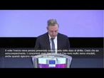 Draghi: In Ue serve velocità e agire insieme, se no rassegniamoci a rimanere indietro