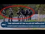 ESTLAND: "Die Gefahr ist da! Alles ist möglich!" Experte warnt! Ungewöhnlich! Russen an Nato-Grenze!