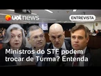 Moraes brinca com Mendoça: Ministros do STF podem trocar de Turma? Como funciona o colegiado