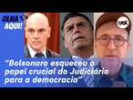 Reinaldo: Bolsonaro dá entrevista insana e esquece que judiciário é crucial para democracia