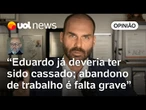 Eduardo já teria sido dispensado por justa causa até se trabalhasse num botequim | Josias de Souza