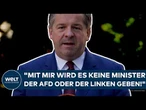 SACHSEN-ANHALT: "Mit mir wird es keine Minister der AfD oder der Linken geben!" - Sven Schulze (CDU)