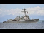 Le destroyer USS Gravely quitte Trinité-et-Tobago