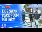 FYI: Kids swap the classroom for a farm