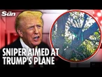 Sniper's nest found by Secret Services has direct line of sight to Trump’s Air Force One in Florida