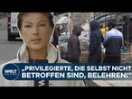 STADTBILD-DEBATTE: „Zweigeteilte Realität!“ – Wagenknecht rechnet mit Wohlstands-Linken ab!