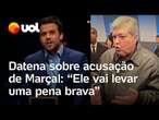 Datena sobre acusação de Marçal antes de cadeirada: ‘Ele vai levar pena brava’