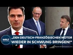 PARIS: Nach Kanzler-Chaos! "Neustart für Europa" Friedrich Merz setzt starkes Zeichen mit Macron