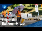 Hitze-Rekorde: Wenn sich Betonflächen zu „Bratpfannen“ entwickeln