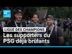 Ligue des champions : à Budapest, les supporters du PSG déjà brûlants • FRANCE 24