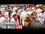 LIVE: Running of the Bulls at Pamplona's San Fermin festival